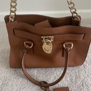 Michael Kors Hamilton Lock and Key Satchel